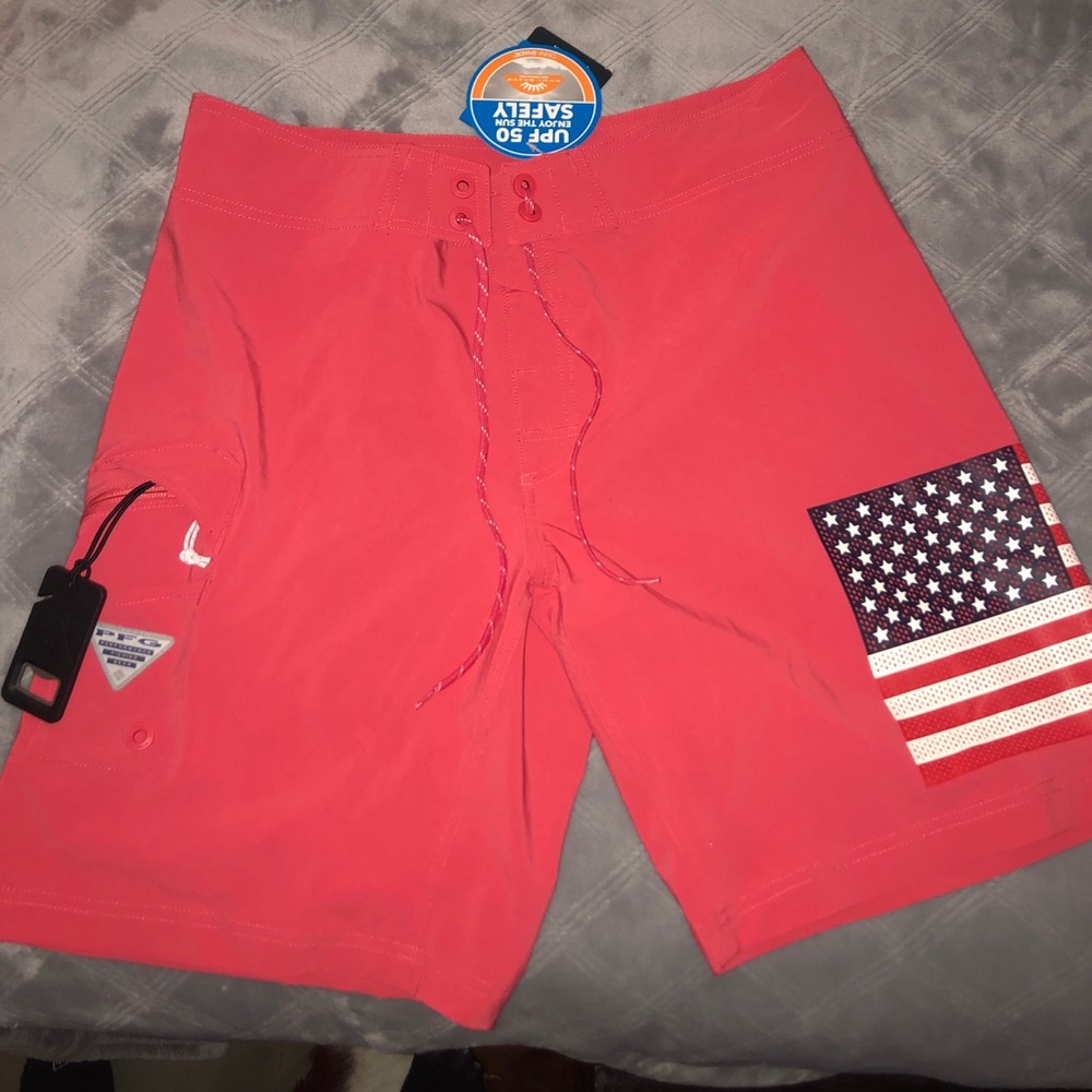 Columbia PFG Fish series Board short FLAG